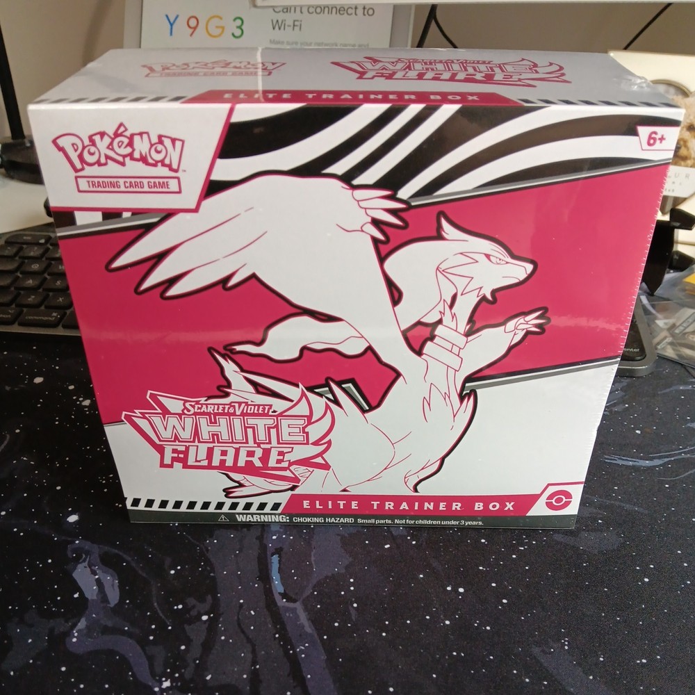 Pokémon TCG Scarlet Violet White Flare Elite Trainer Box ETB Sealed New