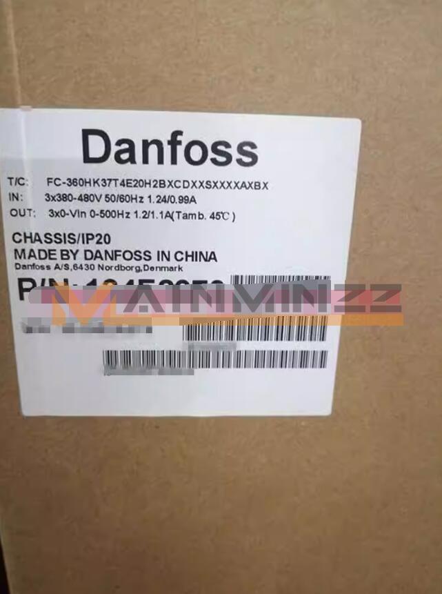 1PCS New Danfoss FC-360HK37T4E20H2BXCDXXSXXXXAXBX 134F2970 Inverter