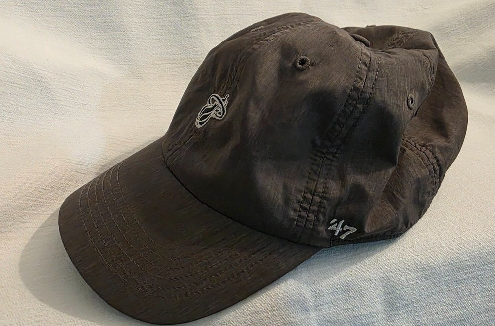 Miami Heat Hat Cap Fitted Adult Extra Large Gray Black NBA Basketball '47 Mens