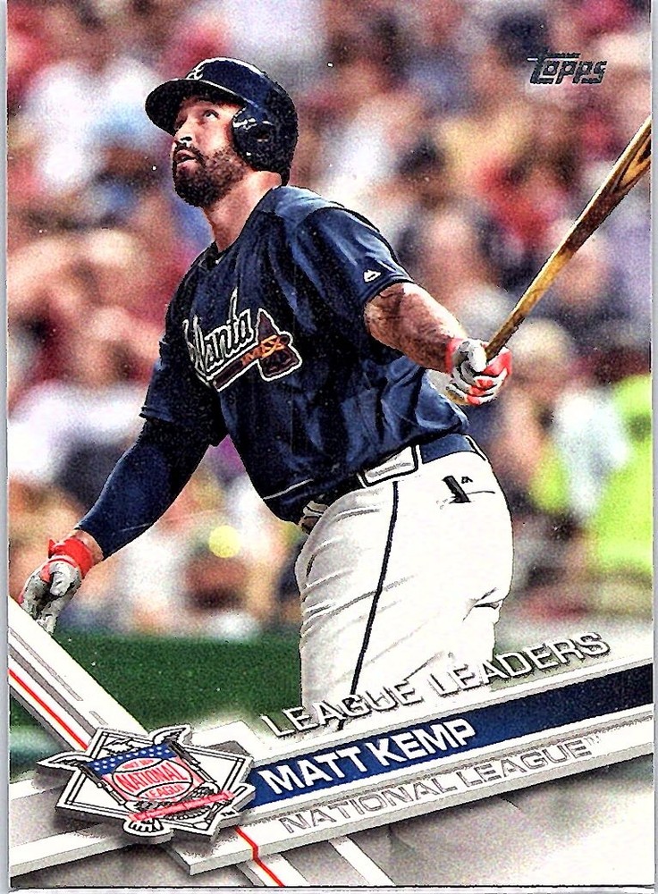 2017 Topps #295 Matt Kemp Atlanta Braves