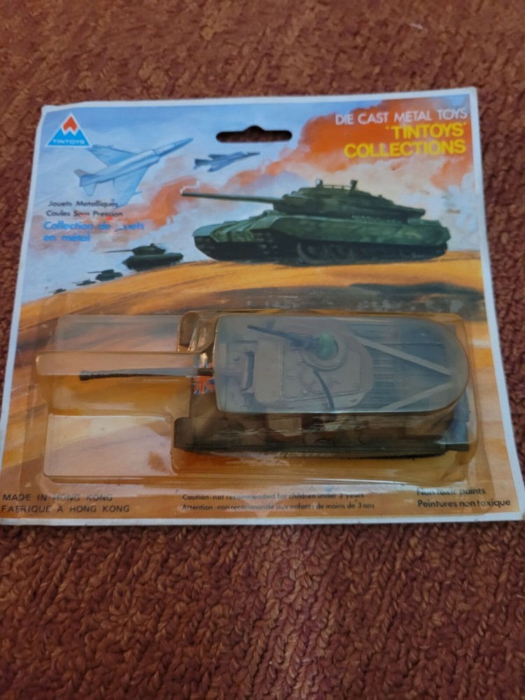 Tin Toys Die Cast Centurion Mk III British Tank 1/83 Scale