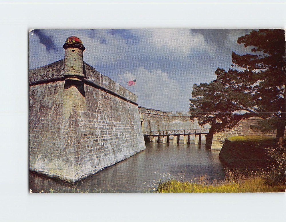 Postcard Fort San Marcos Saint St. Augustine Florida USA North America