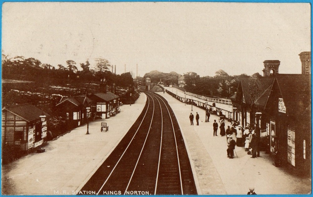 Kings Norton Leicestershire 1909 RPPC local publisher ref 118