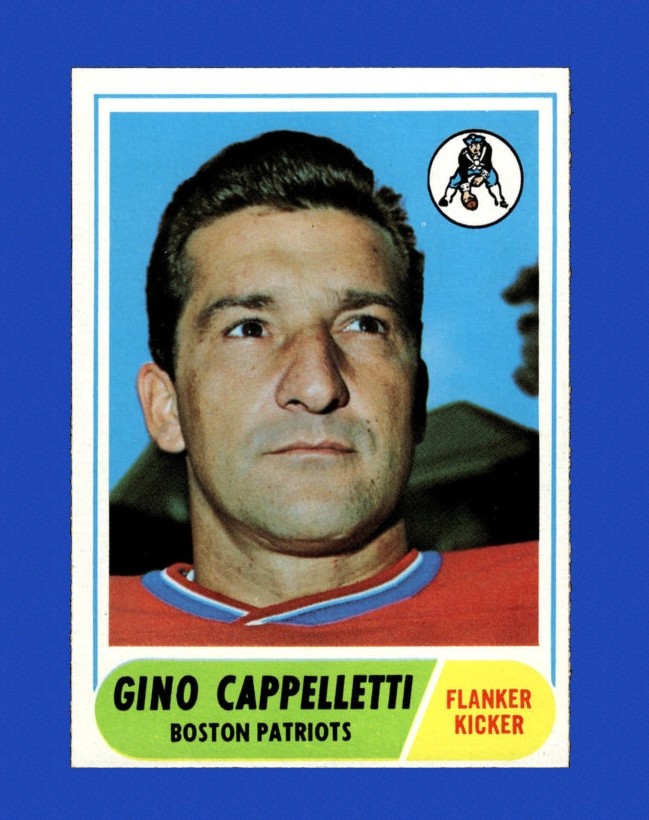 1968 Topps Set-Break # 98 Gino Cappelletti EX-EXMINT *GMCARDS*Consign with Greg Morris Cards