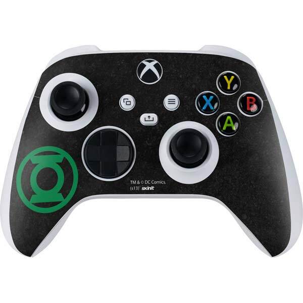 DC Comics Green Lantern Xbox Series S Controller Skin - Green Lantern Logo Black