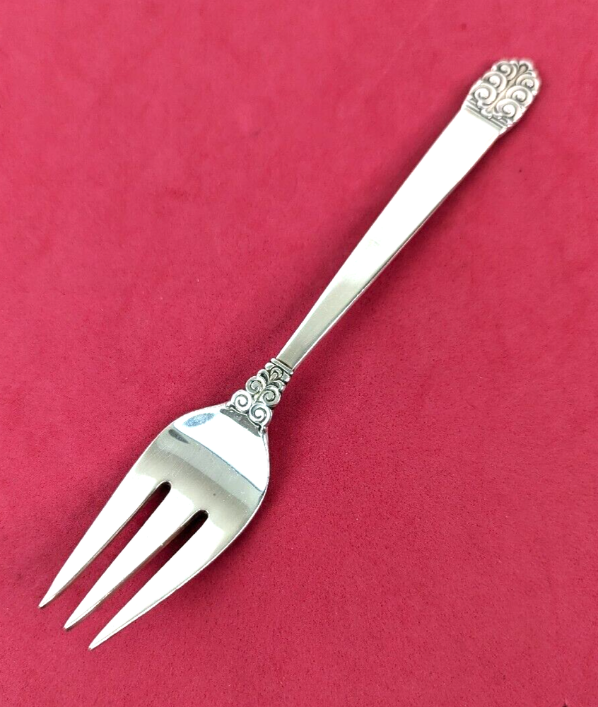 Sterling Silver NORTHERN LIGHTS by International Individual Salad Fork 6 3/8