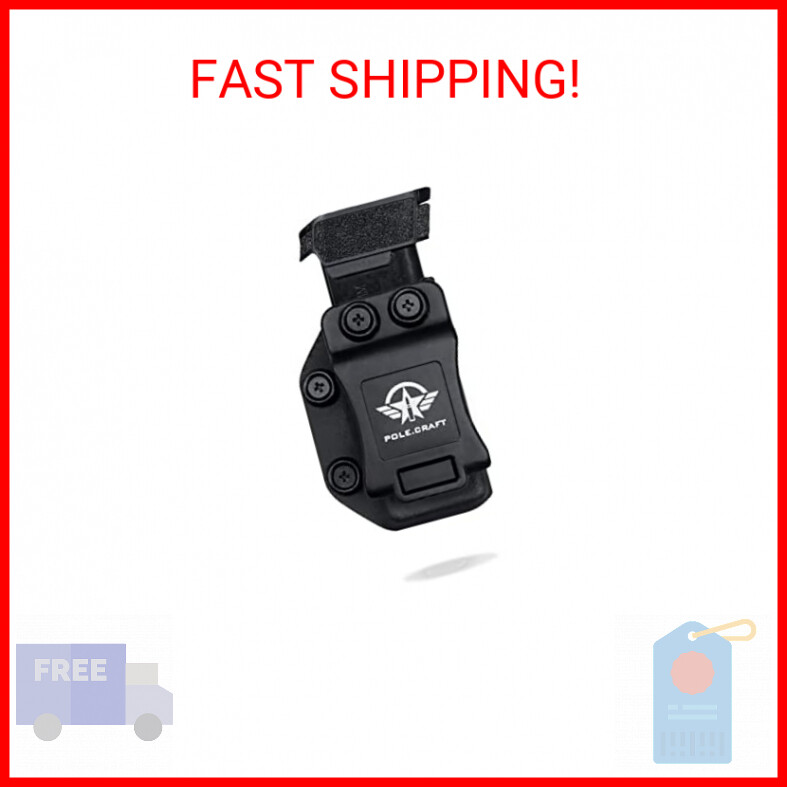 POLE.CRAFT IWB/OWB Magazine Holster Kydex - Mag Carrier Fits: 9mm .40 Double Sta