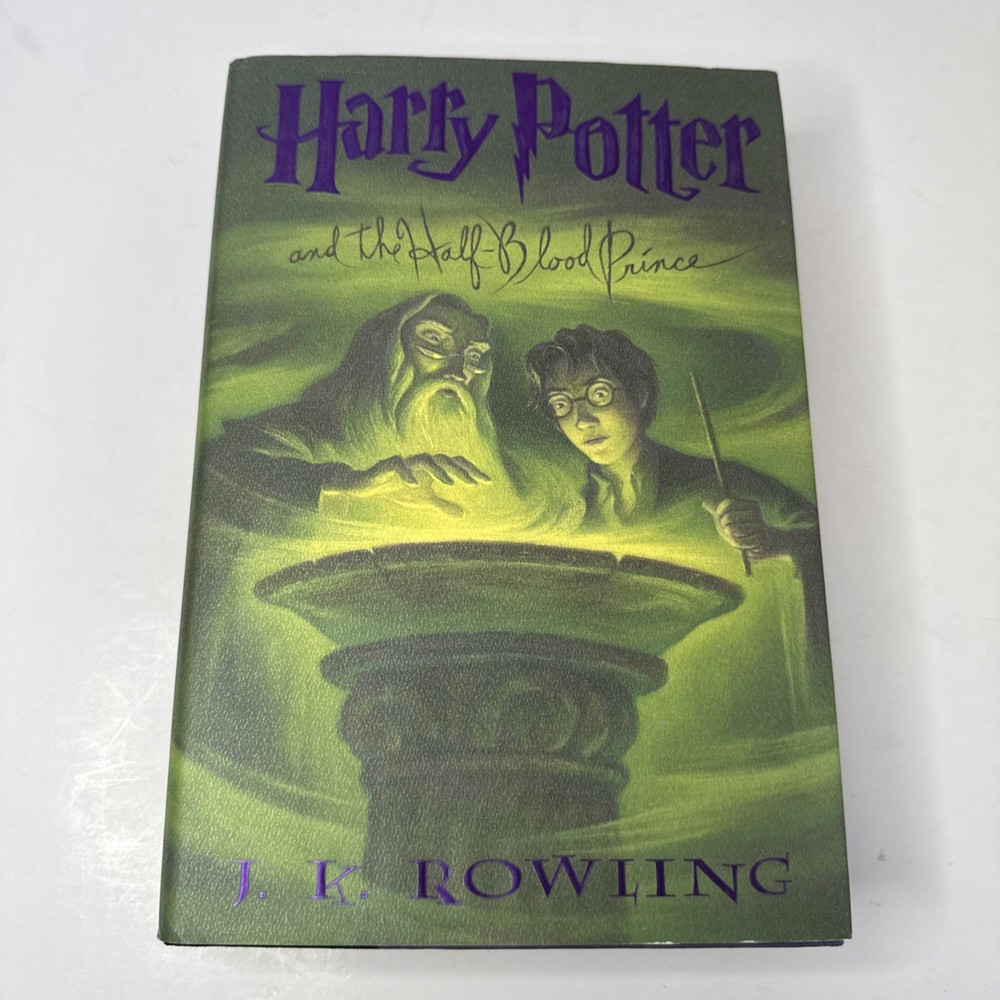 RARE w/Errors 1st American Edition Harry Potter and the Half Blood Prince HC