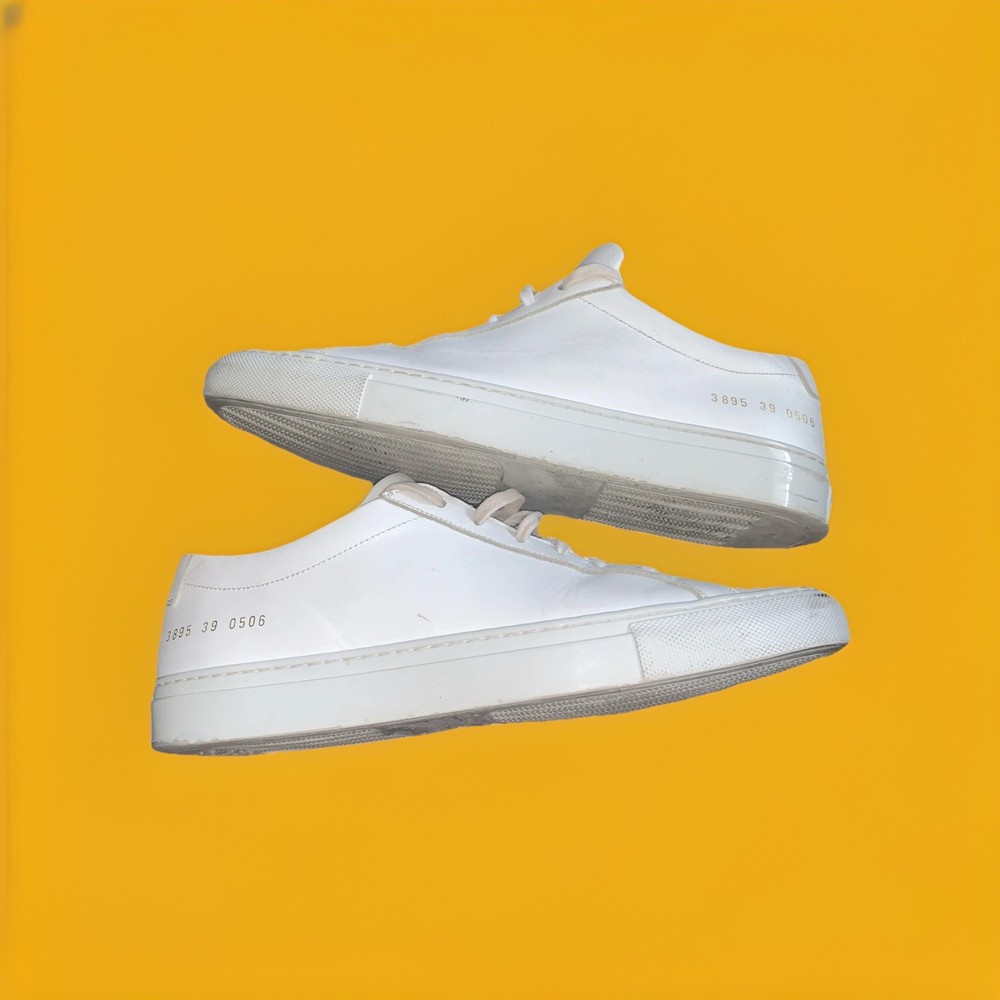 Common Projects Achilles White 1528 Women 8.5 Shoes-image