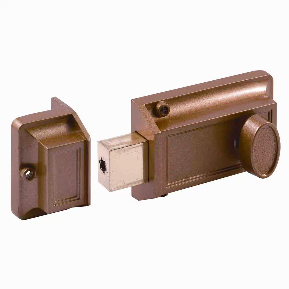 Single Cylinder Diecast Brass Rim Deadlatch
