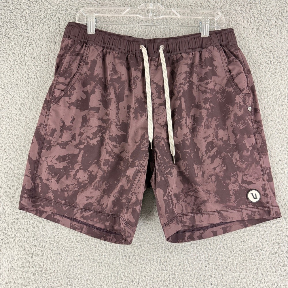 Vuori Kore Shorts Mens Medium Camo Lined Athletic Training 7