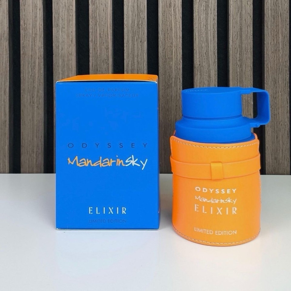 3.4 fl oz Odyssey Mandarin Sky Elixir Limited Edition Eau de Parfum for Men New