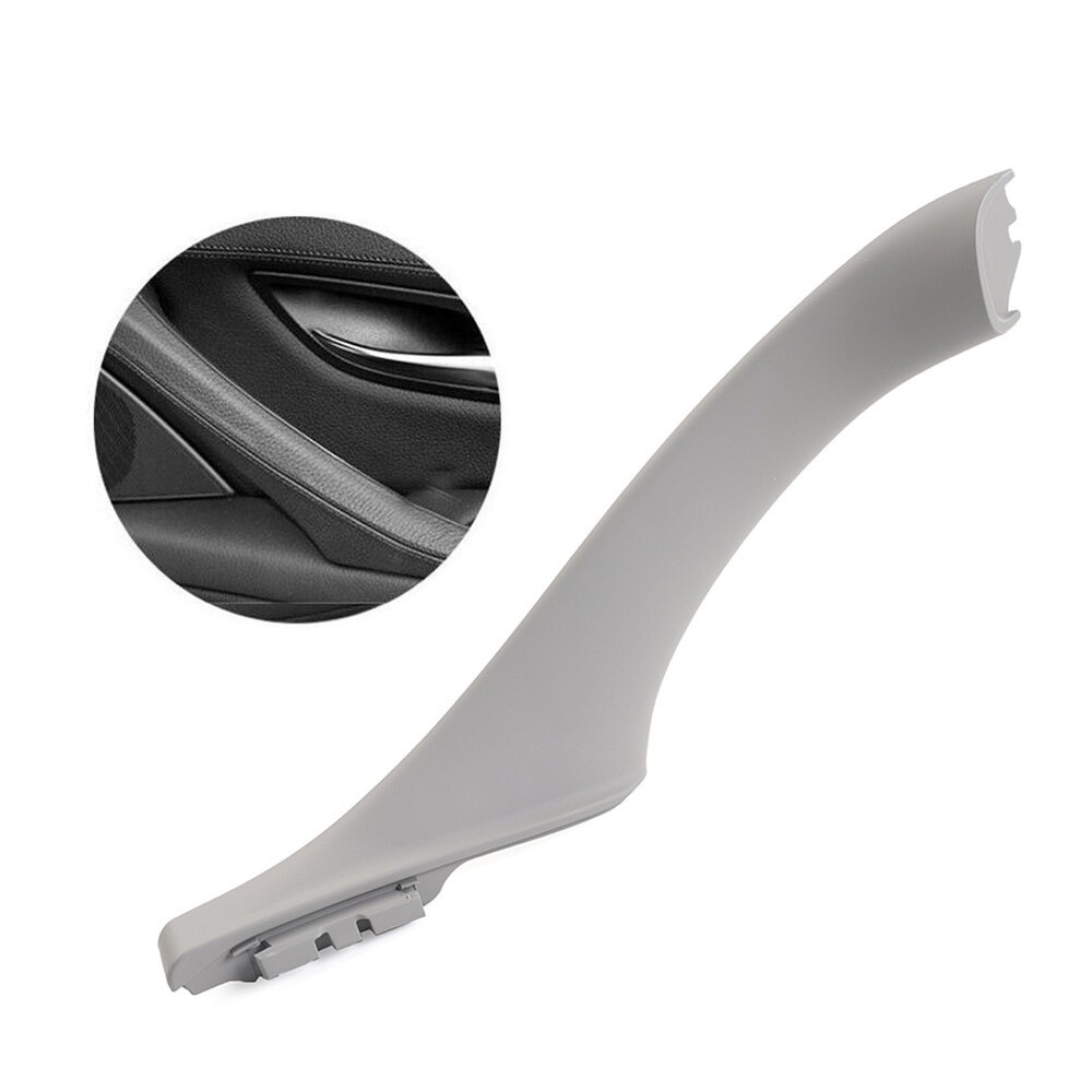 Right Side Door Inside Handle Pull Trim Panel Gray for BMW F10 F11 F18 2010-2016