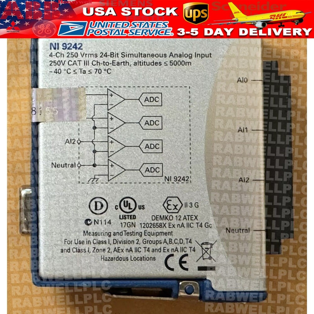 NEW National Instruments NI 9242 NI-9242 FAST SHIPPING