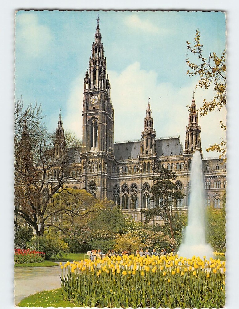 Postcard The Town Hall, Vienna, Austria