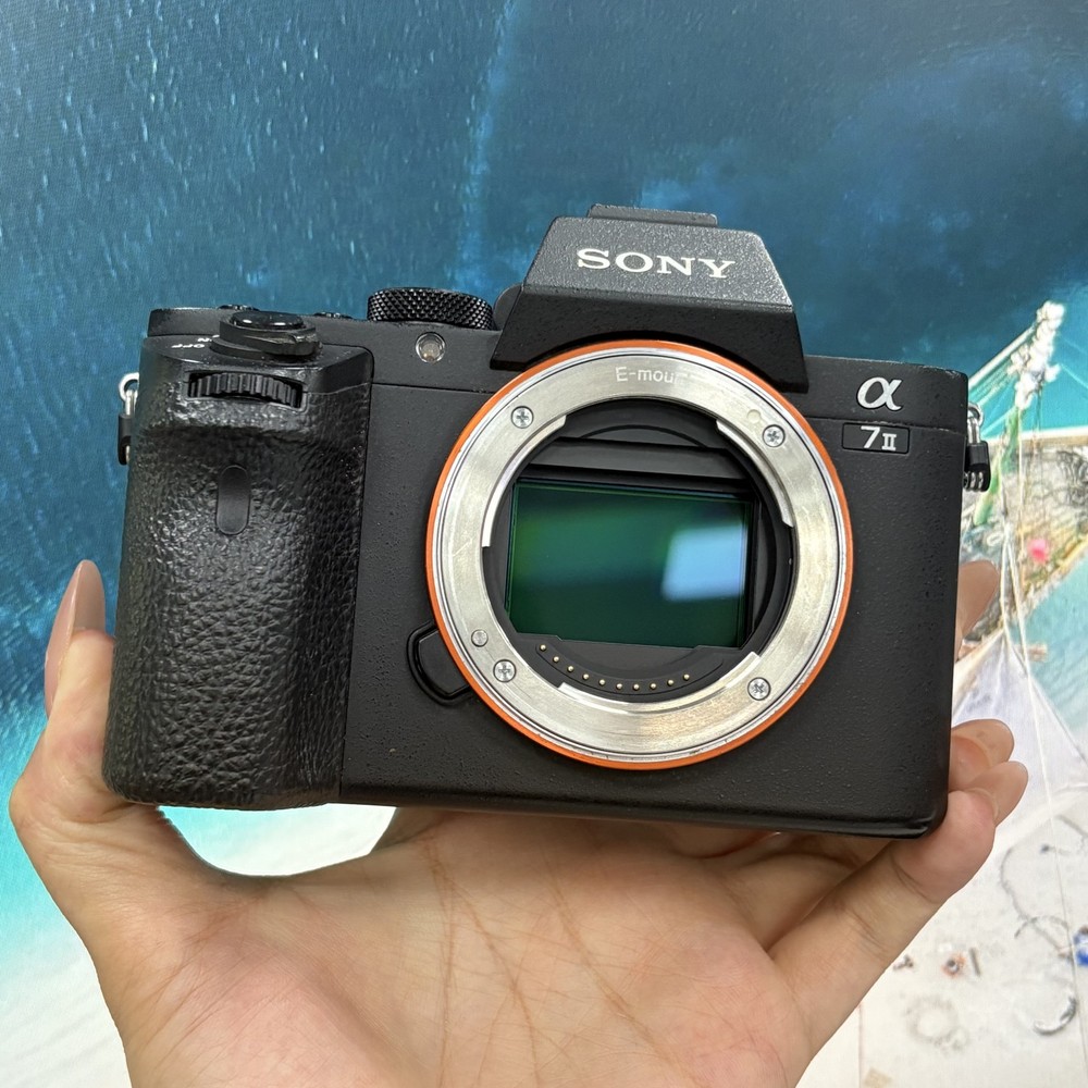 Sony Alpha a7 II 24.3MP Mirrorless Digital Camera Body With Charger Black