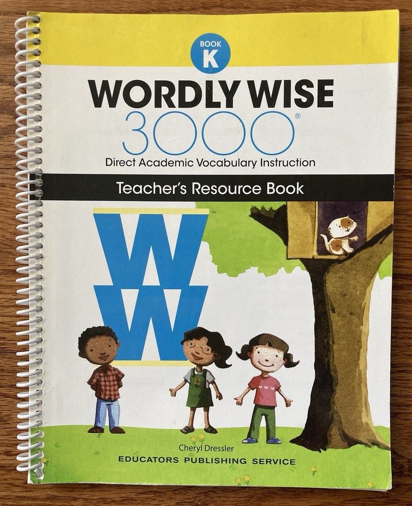 School Specialty Wordly Wise 3000 Book K Second Edition Teacher Resource Book