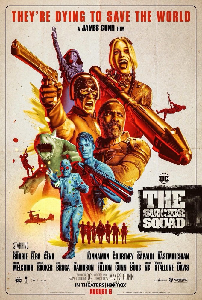 The Suicide Squad (2021) Double Sided Movie Poster 27” X 40”