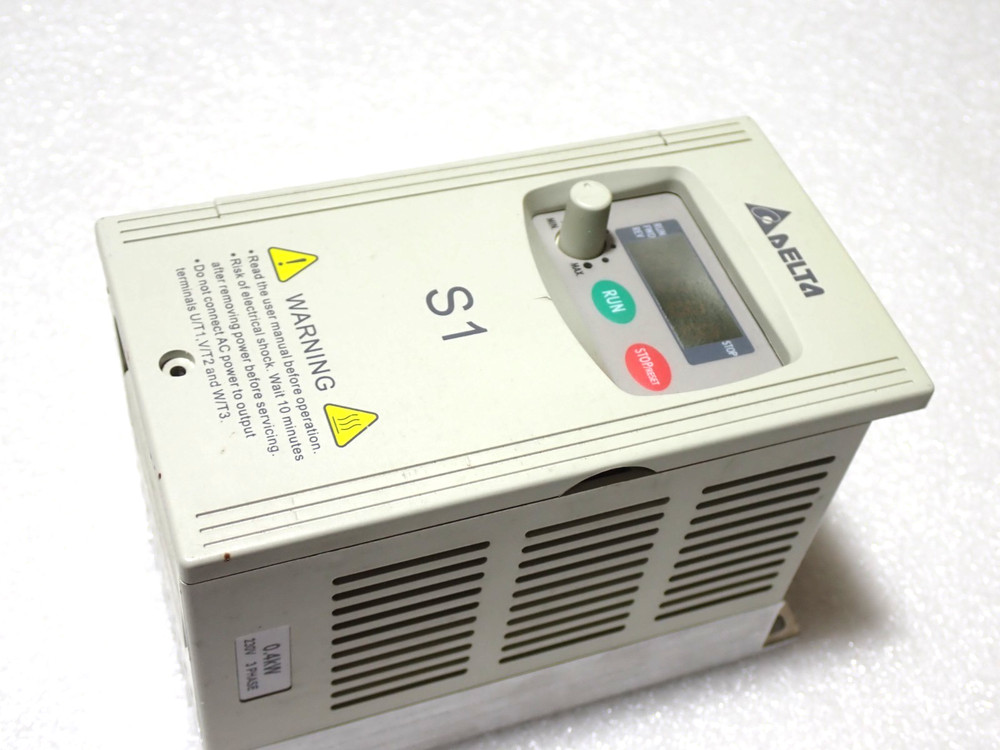 Delta Vfd004S23A S Series Variable Frequency Drive Used