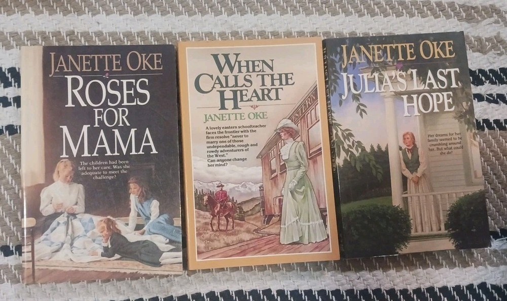 Janette Oke Book Lot  Women of the West Series 3 Titles Paperback