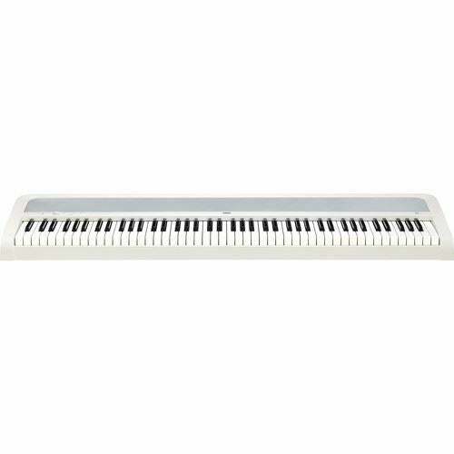 Korg B2 White 88-Key Digital Piano with USB Audio and MIDI Connectivity