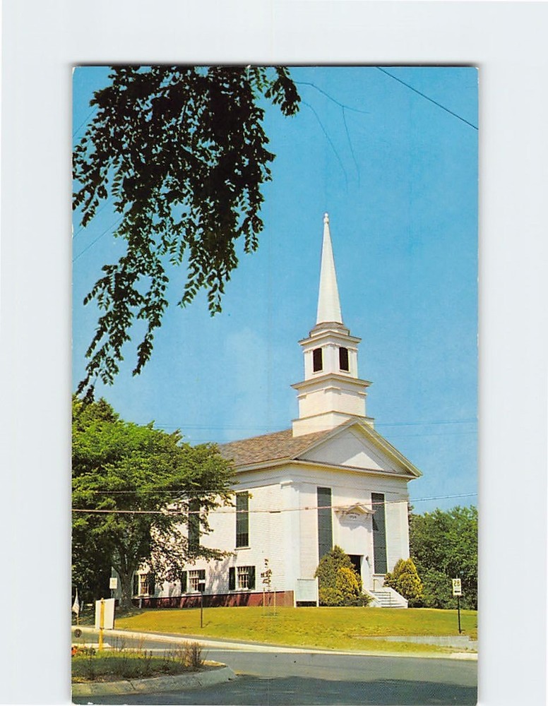 Postcard First Congregational Church of Chatham Cape Cod Massachusetts USA