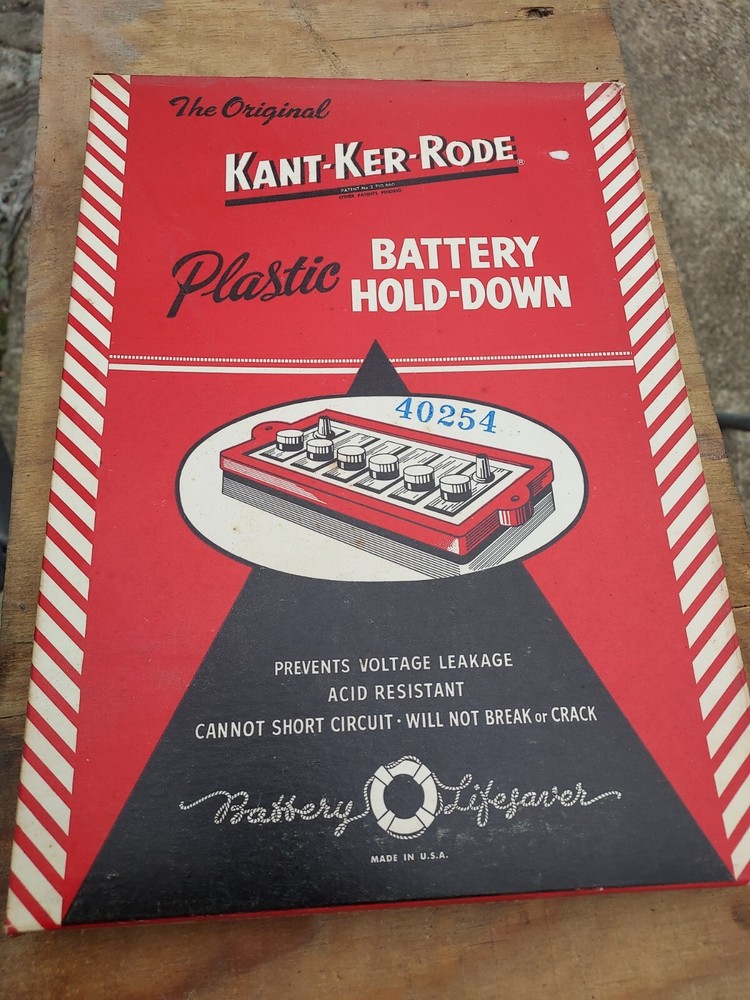 Kant-Ker-Rode 1957 EE2 NOS Battery Hold Down 57/58 Chevrolet Studebaker Lark