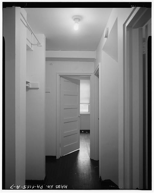 Abbottsford Homes Henry Robert 1900s Interior Hallway Building Type 1
