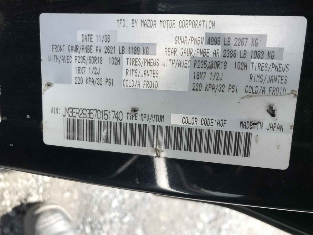 Used A/C Compressor for 2007 Mazda CX-7 - Grade A Condition-image