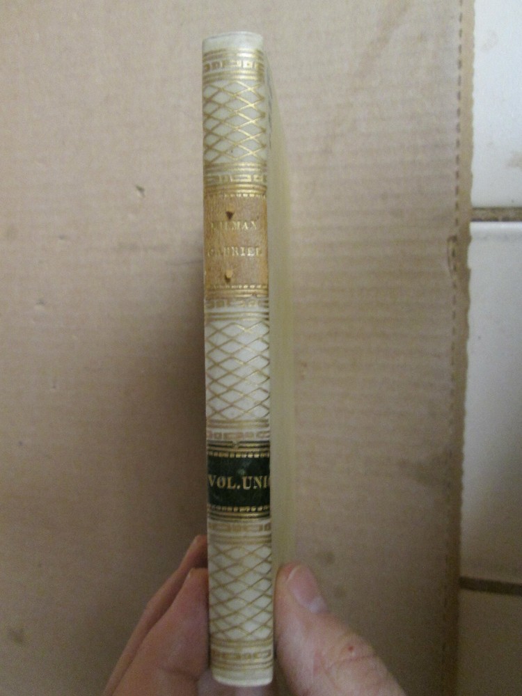 Milman GABRIEL STORY OF JEWS IN PRAGUE Bernhard Tauchnitz RARE paper vellum