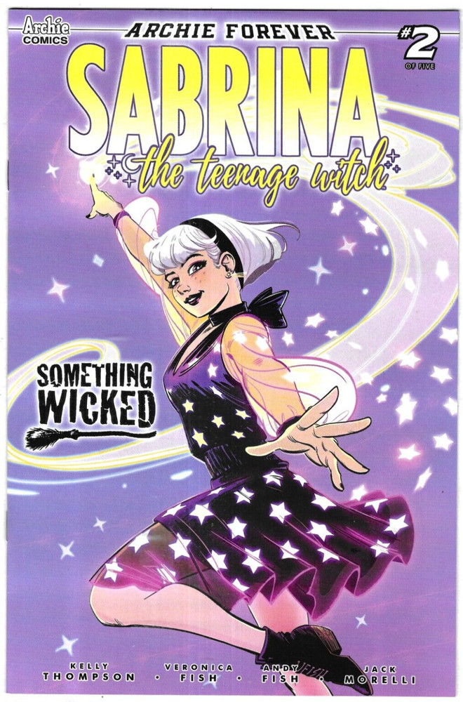 Sabrina Comic 2 Teenage Witch First Print Cover A Veronica Fish 2020 Thompson
