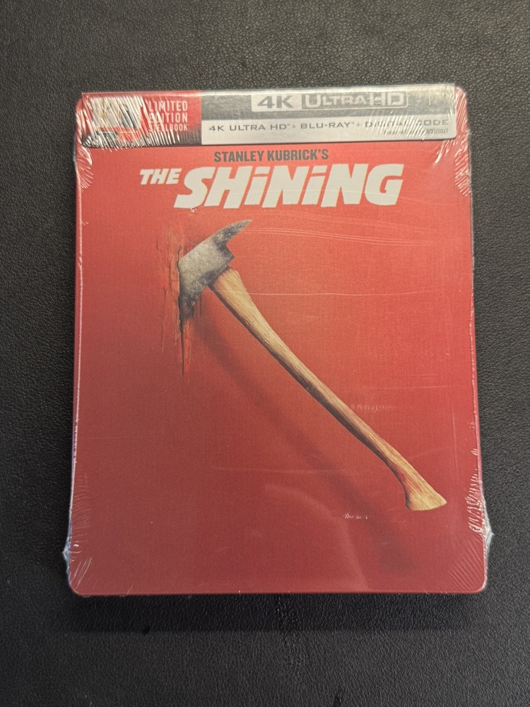 THE SHINING 4K+BLU-RAY+DIGITAL STEELBOOK WALMART In Hand