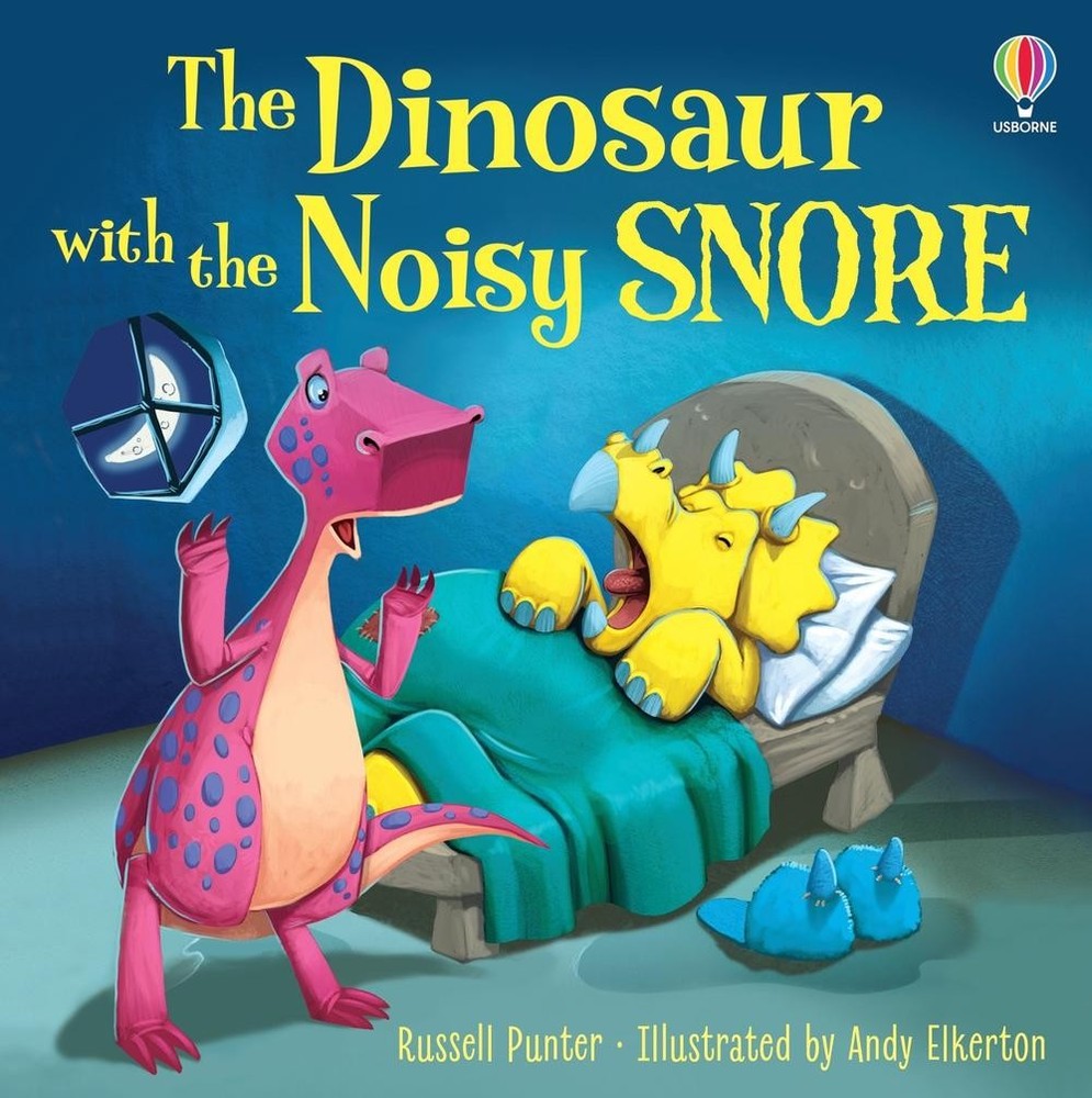 The Dinosaur with the Noisy Snore by Russell Punter Paperback Book