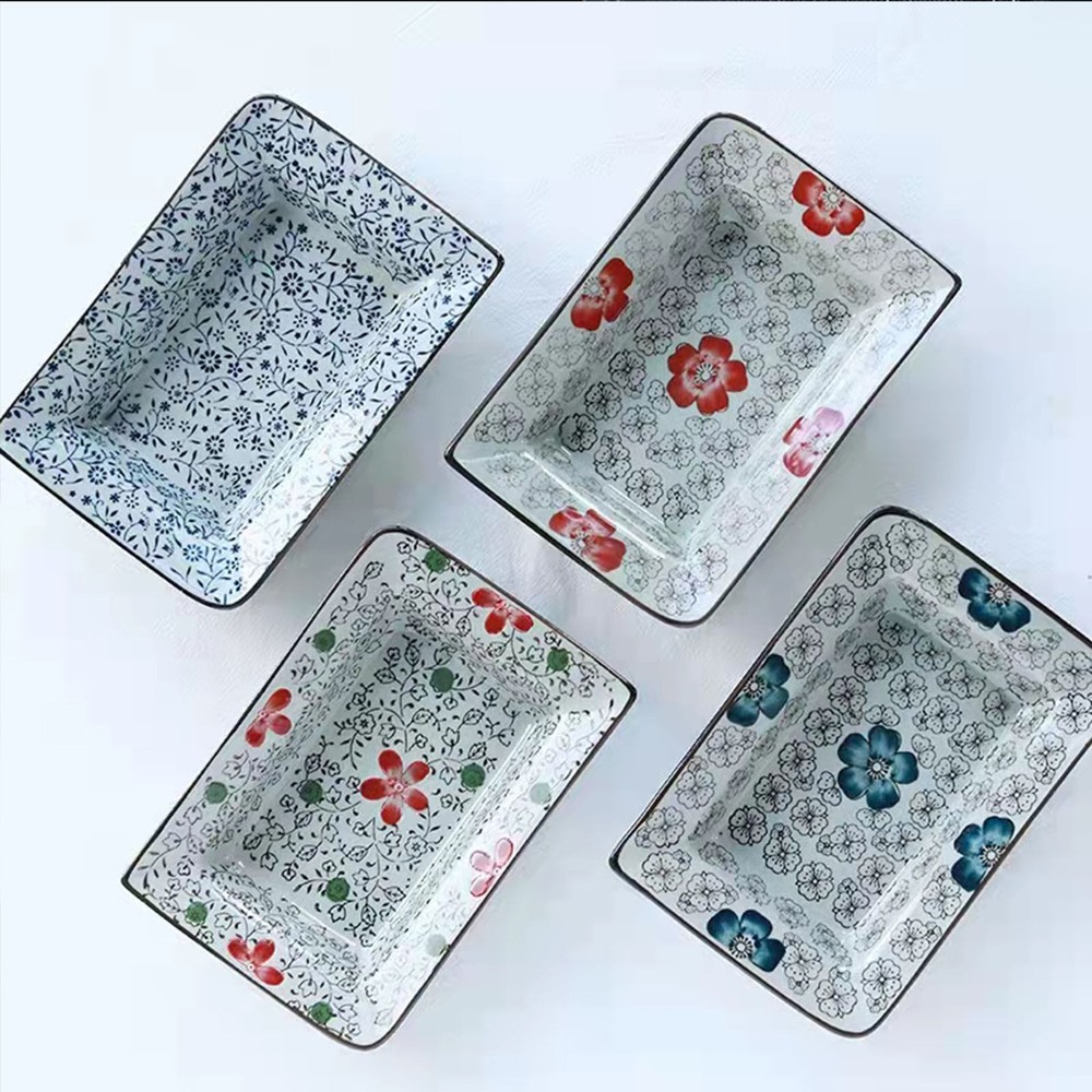 Floral Pattern Pasta Bake Dish Oven Dishes Baking Dish For Lasagna Tapas Pies