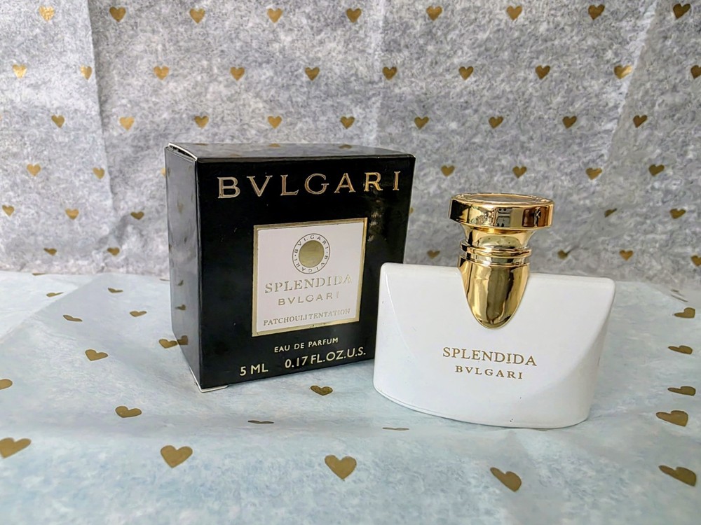 Bulgari Splendida Patchouli Tentación Eau de Parfum 5ml Travel Size New In Box