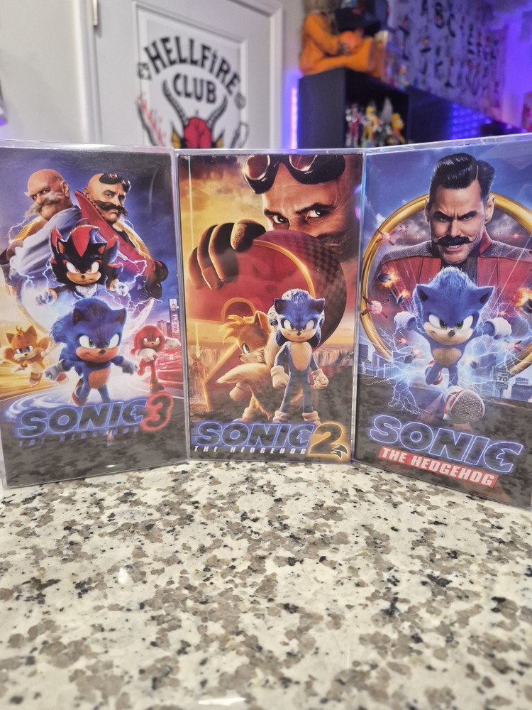 sonic the hedgehog the movie vhs