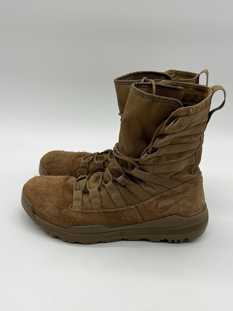 Nike SFB GEN 2 8 Inch Mens Size 12.5 Tan Coyote Leather Military Boots 922471-900