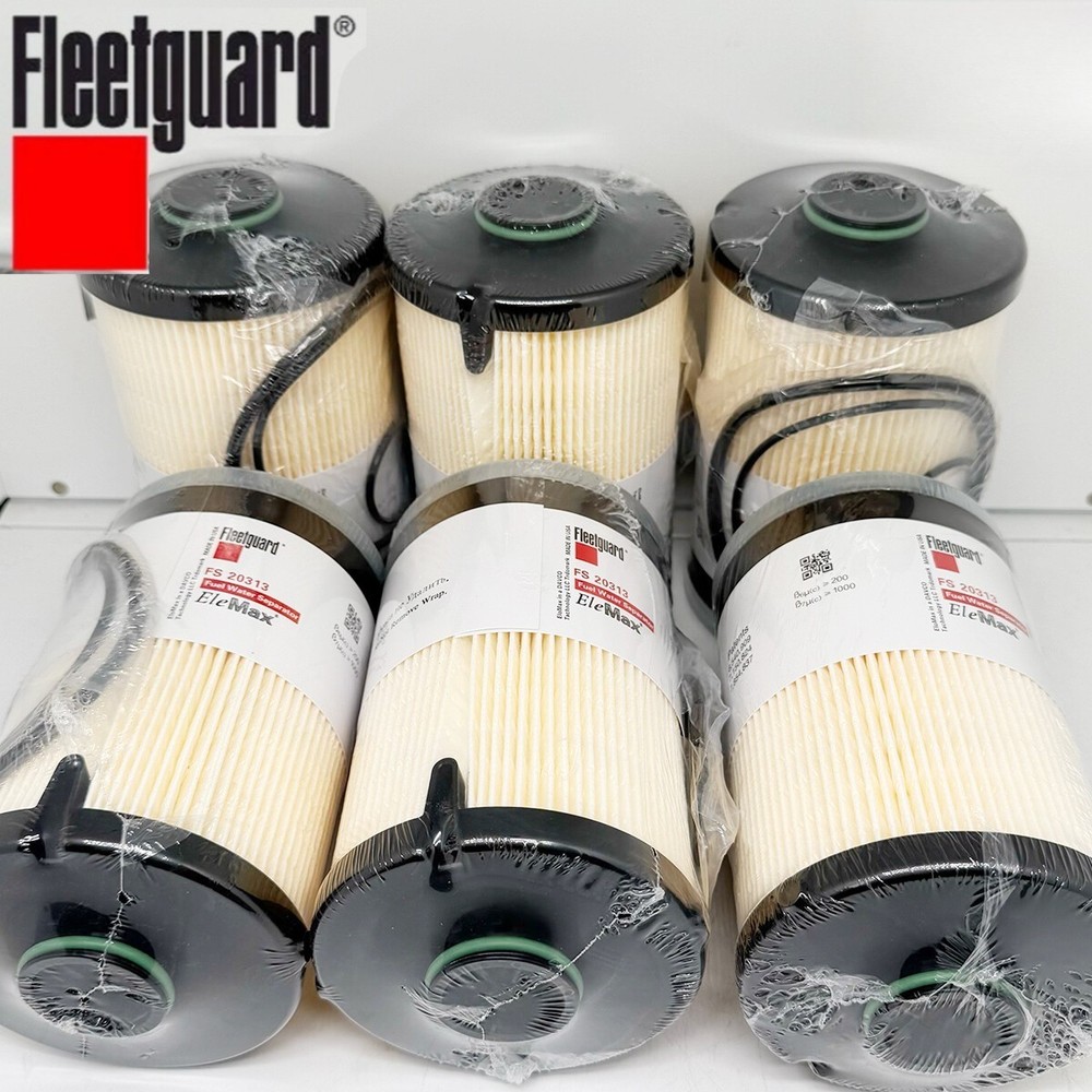6X Fleetguard FS20313 Mack MP7 / MP8 Fuel Separator 24009059 24009058 Volvo/Mack