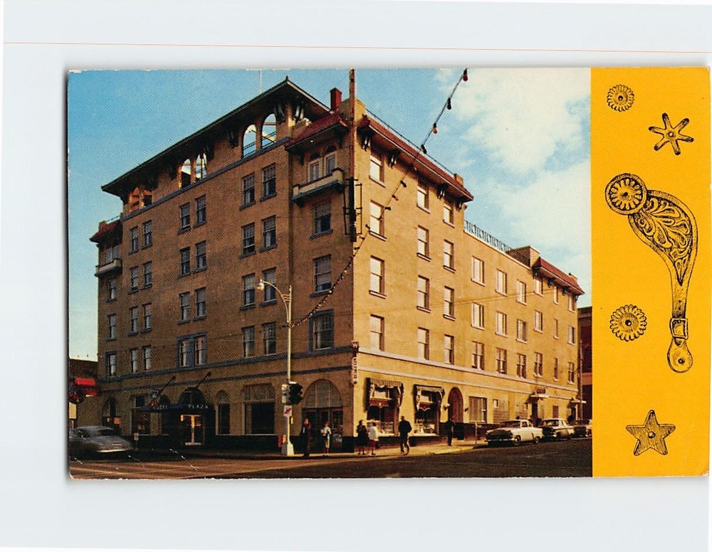 Postcard Plaza Motor Hotel Kamloops BC Canada