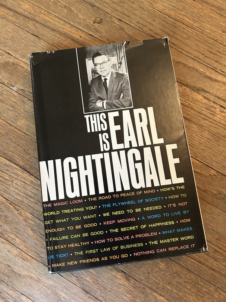 Signed This is Earl Nightingale Hard Cover Book with Dust Jacket First Edition