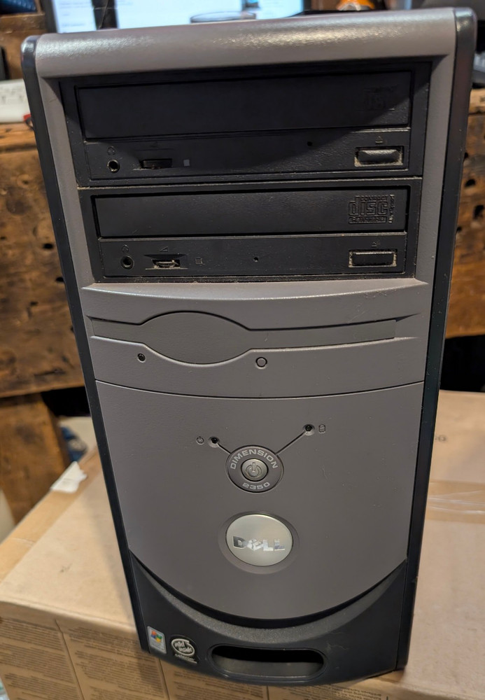 Dell Dimension 2350 Celeron 2.00GHz 256MB RAM 60GB HDD Windows XP Home READ