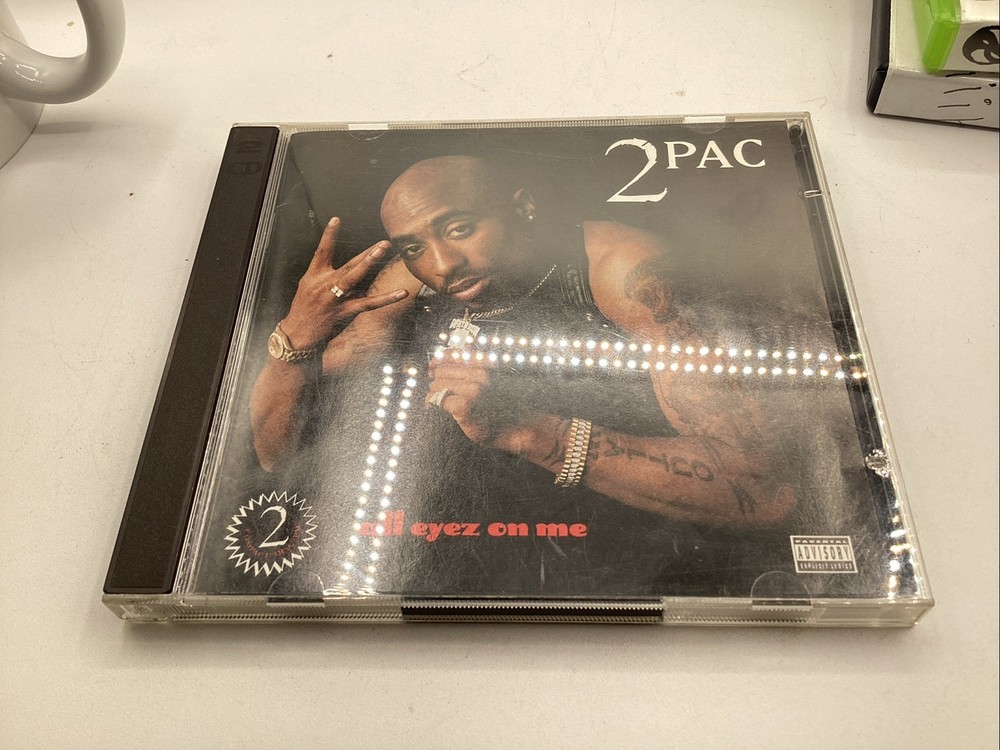 Read! 2Pac – All Eyez On Me (CD,1996) 2 x CD Club Edition - MISSING BOOK 1!