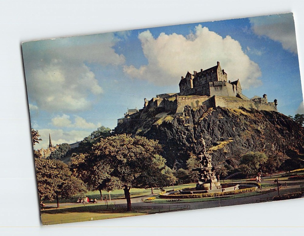 Postcard Edinburgh Castle Scotland
