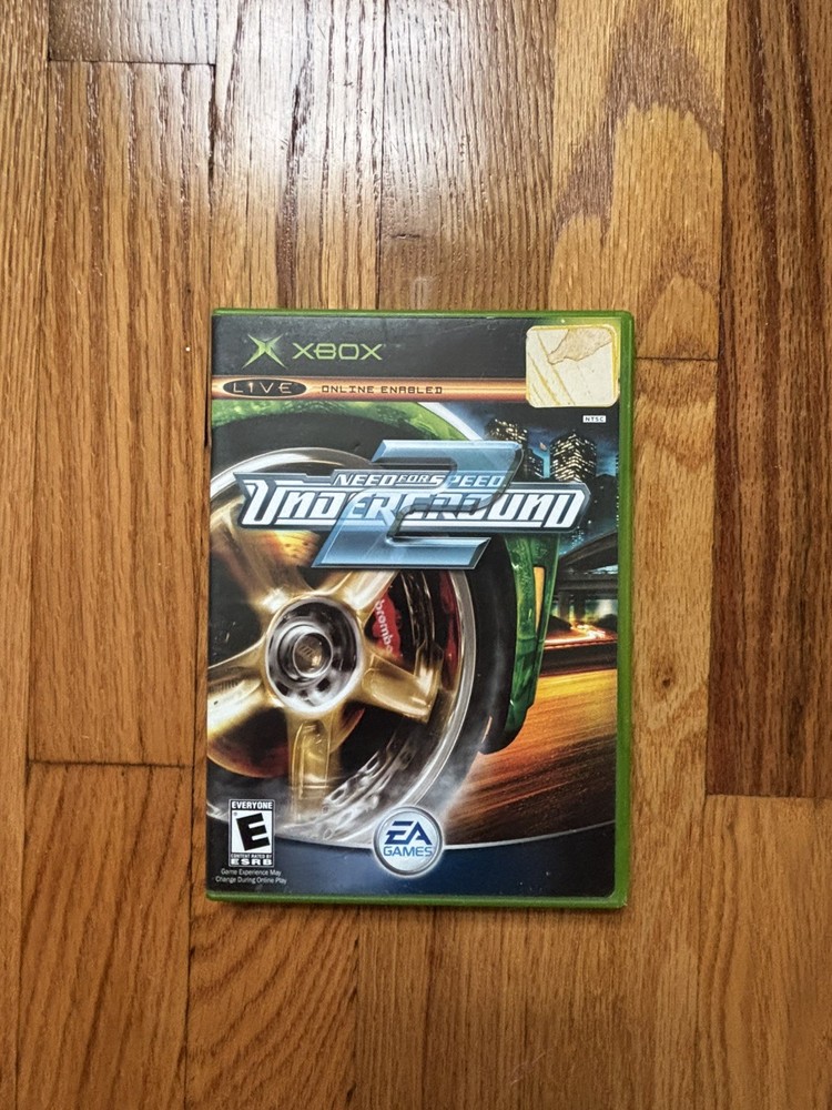 Need for Speed: Underground 2 (Microsoft Xbox, 2004) **No Manual**