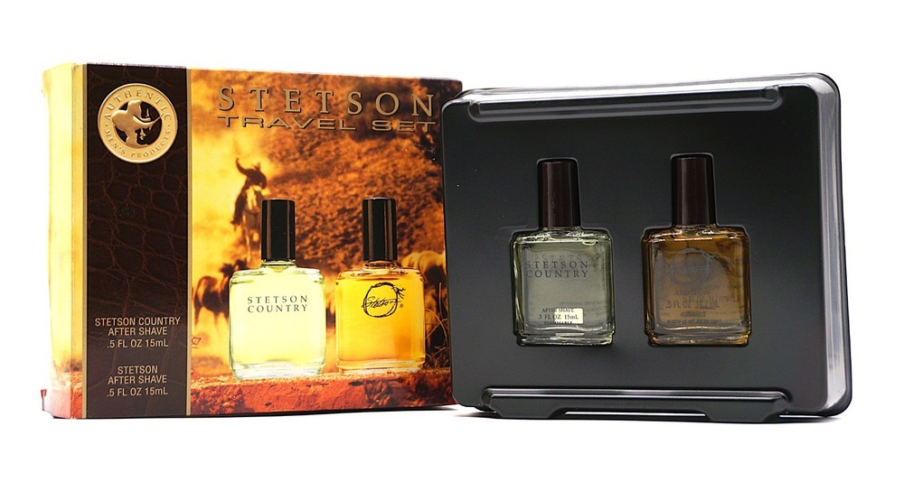 Stetson Country Vintage After Shave Splash 0.5 oz Fragrance Gift Set