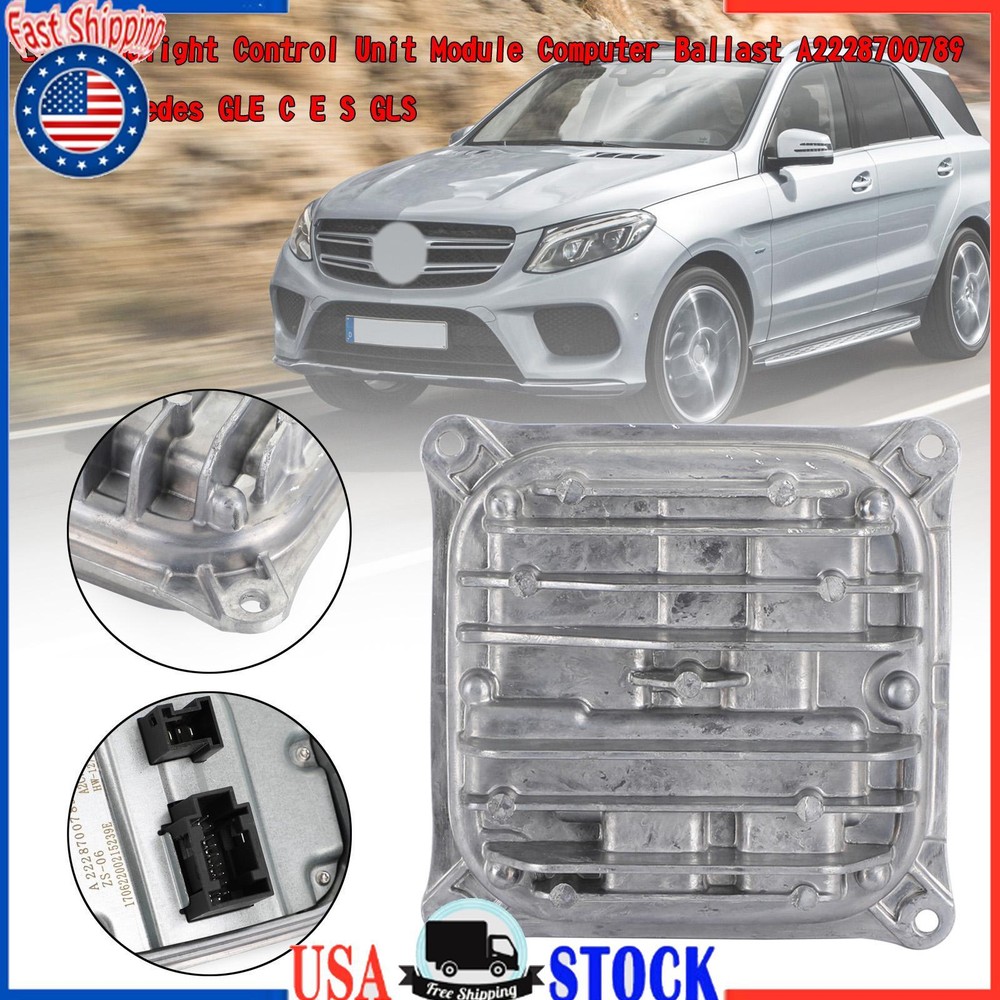 LED Headlight Control Module Computer Ballast A2228700789 For Mercedes GLE C E S