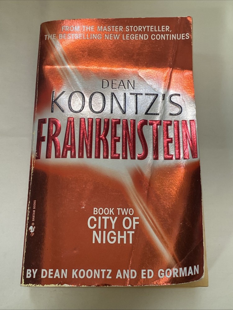 Dean Koontz’s Frankenstein Book Two: City Of Night Ed Gorman 2005 Paperback