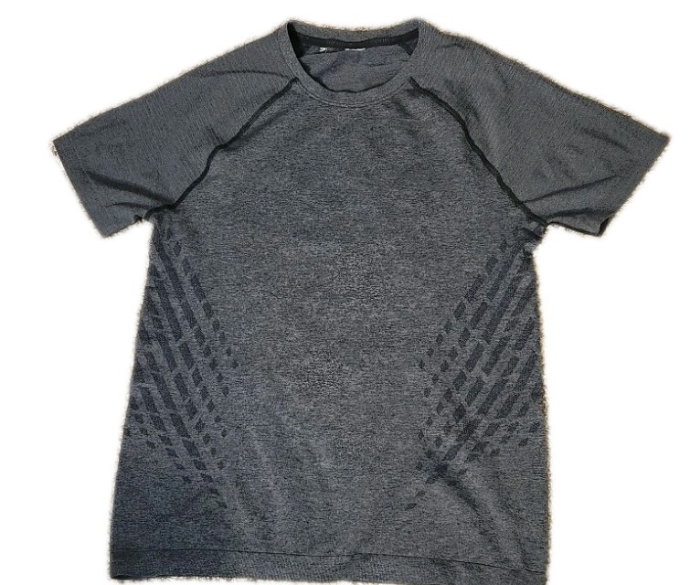 Gymshark Apex Onyx Men's Short Sleeve Compression Seamless T Shirt Size S