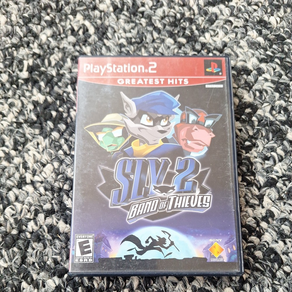 Sly Cooper And The Thievius Raccoonus - Greatest Hits PS2 no manual