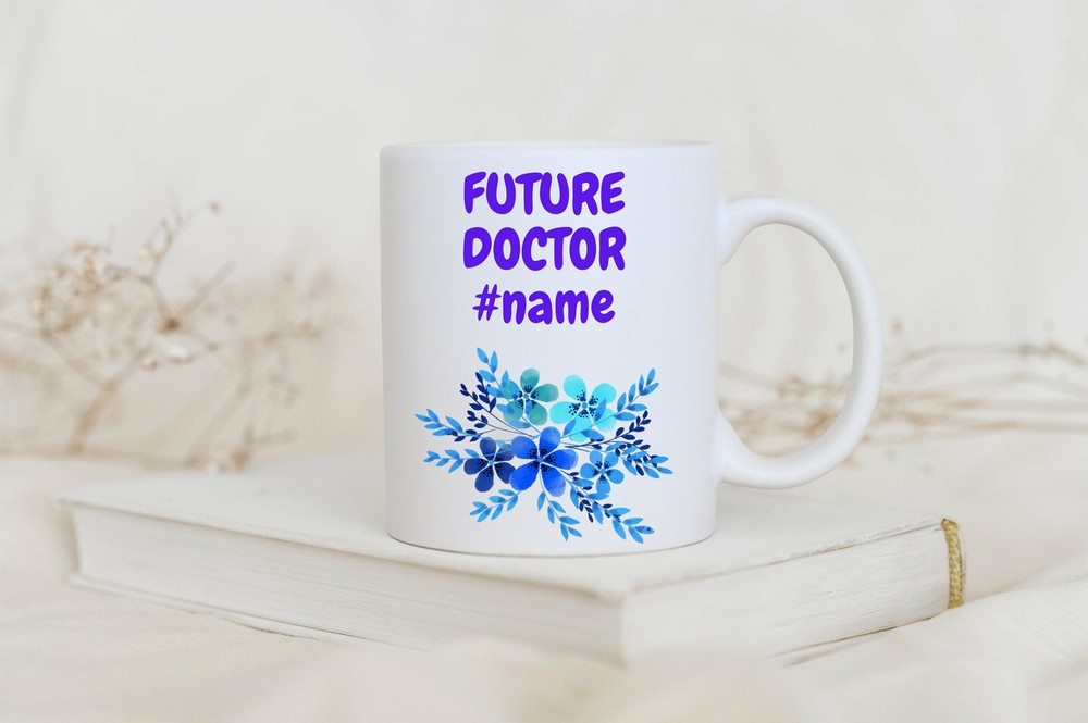 Personalized Future Doctor Mug Custom Gift for Med Students
